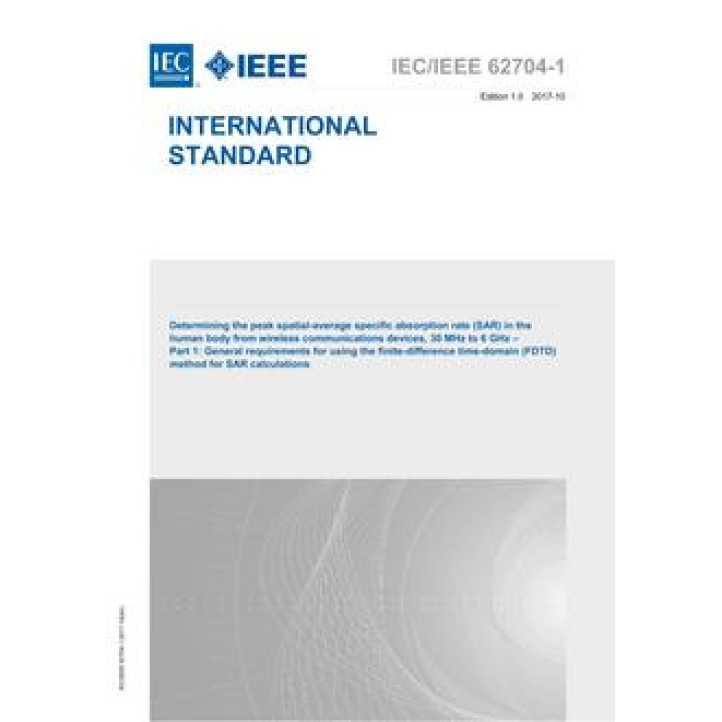 IEC /IEEE 62704-1 Ed. 1.0 en:2017