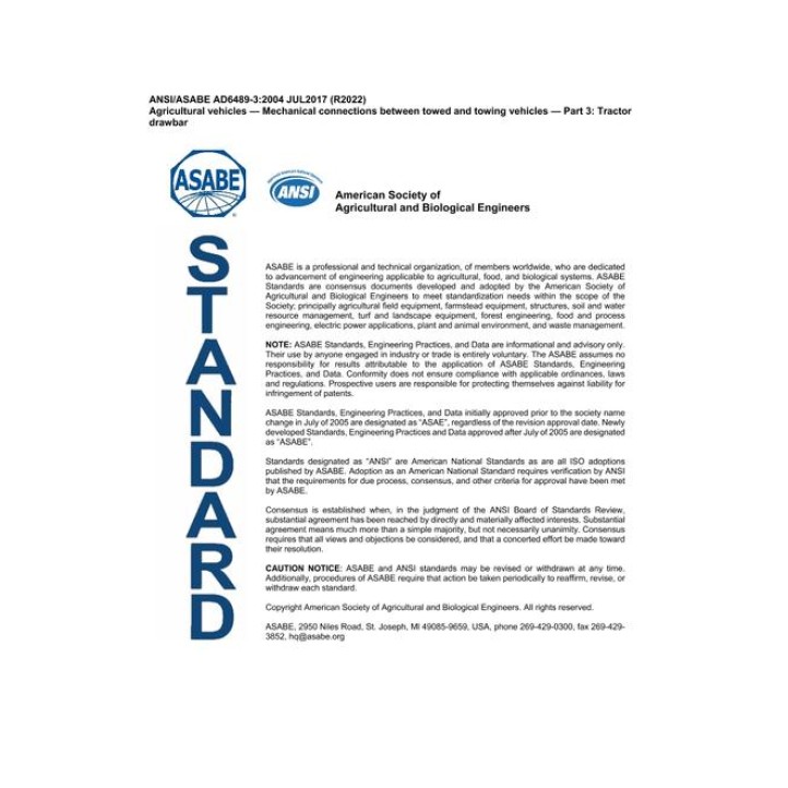 ASAE/ASABE AD6489-3:2004 JUL2017 (R2022)