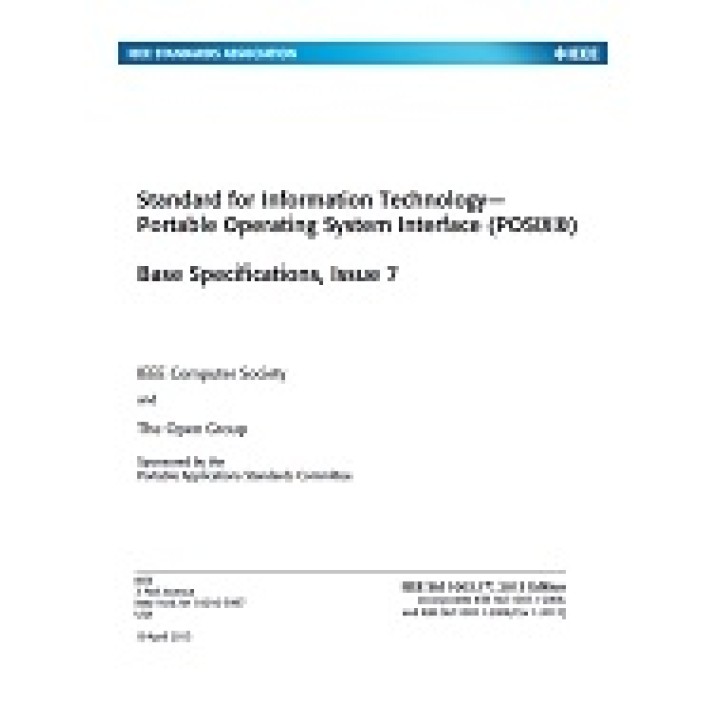 IEEE 1003.1, 2013 Edition