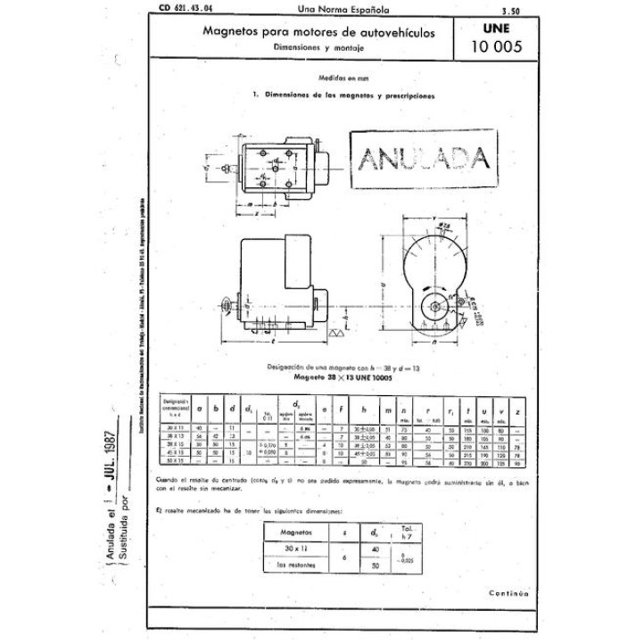 AENOR UNE 10005