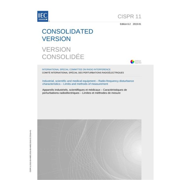 CISPR 11 Ed. 6.2 b:2019