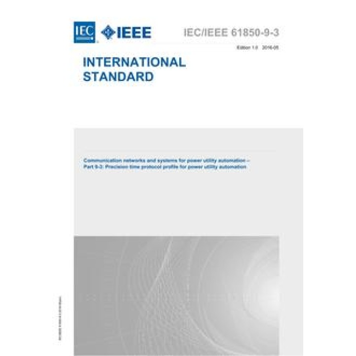 IEC /IEEE 61850-9-3 Ed. 1.0 en:2016