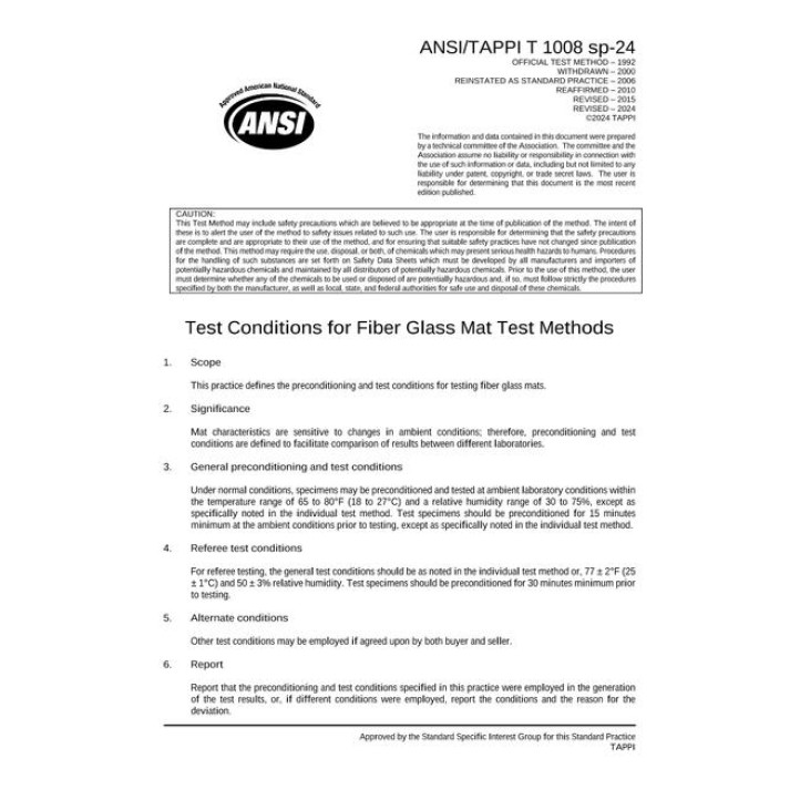 TAPPI T 1008 sp-24