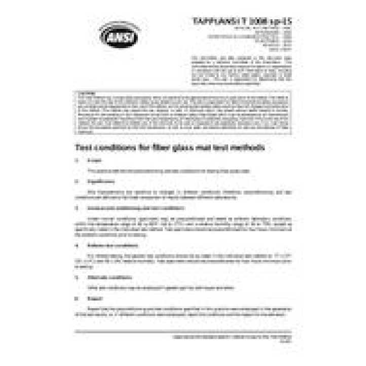 TAPPI T 1008 sp-15