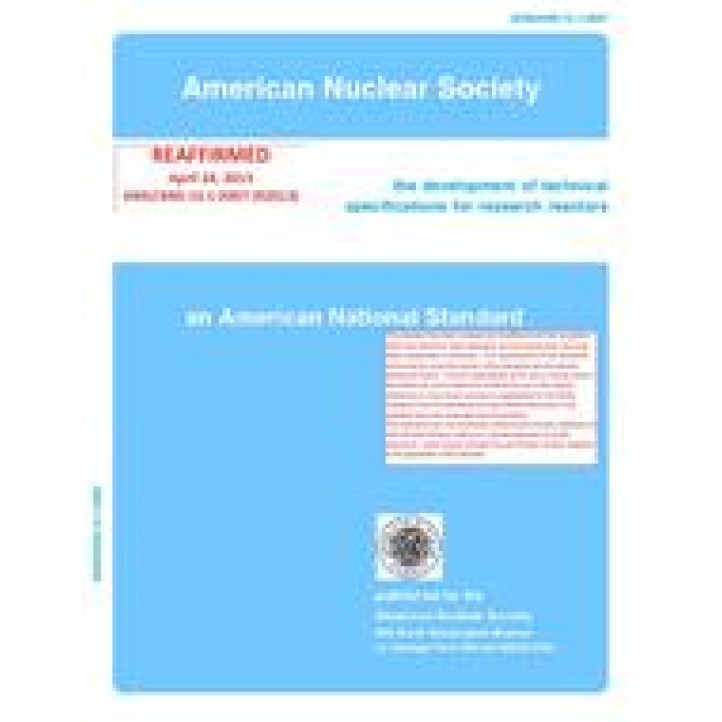 ANS 15.1-2007 (R2023)