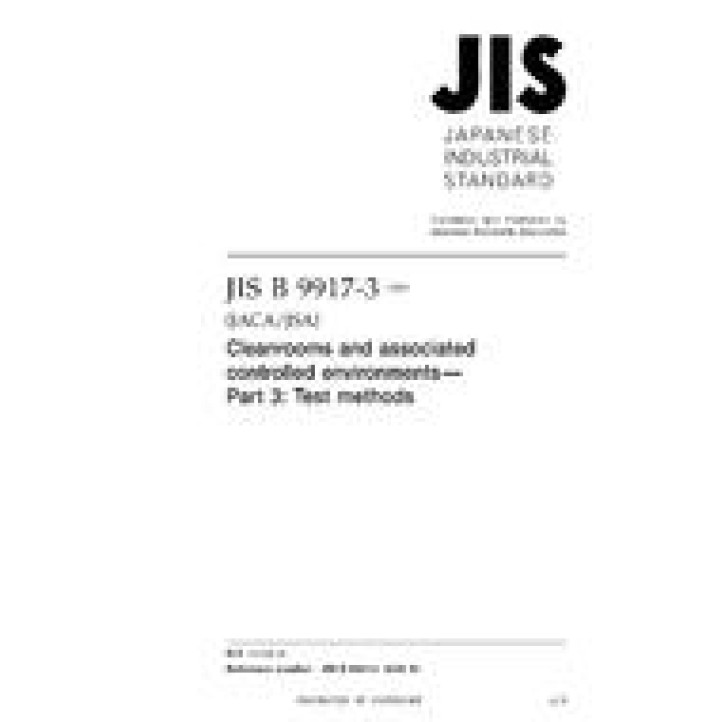 JIS B 9917-3:2009