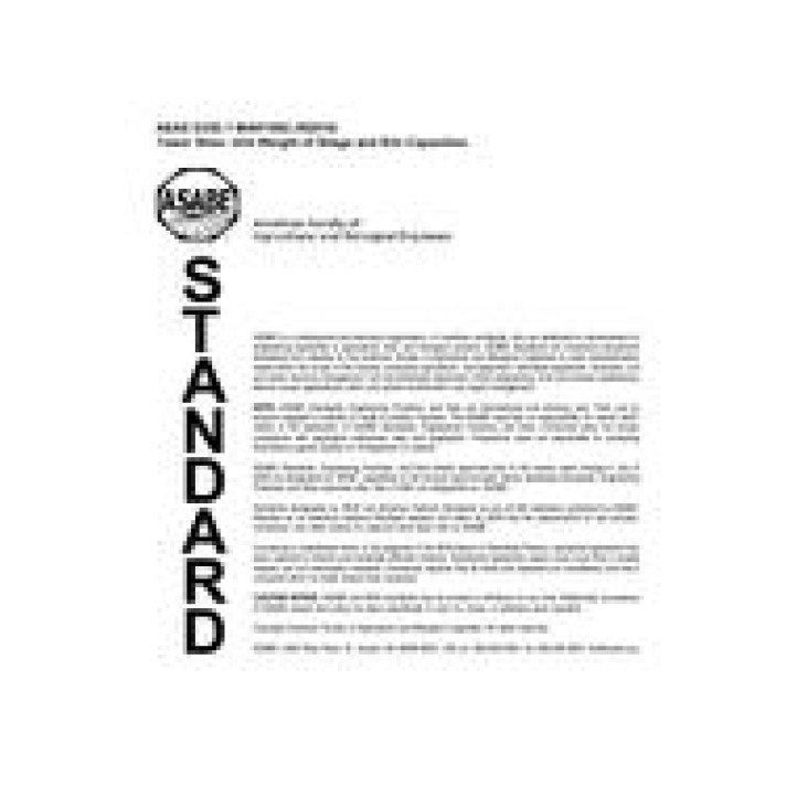 ASAE/ASABE D252.1 (R2019)