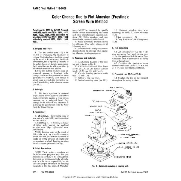 AATCC 119-2009