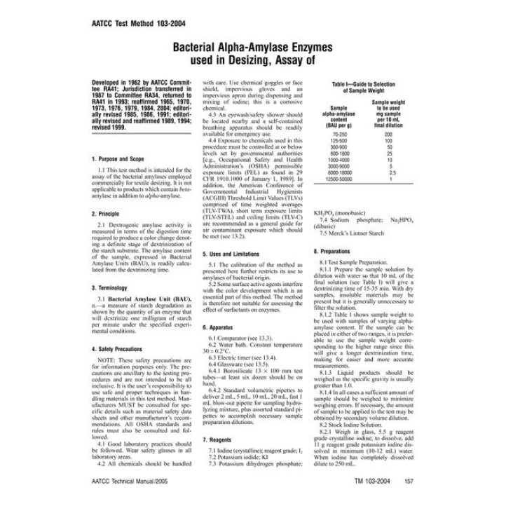 AATCC 103-2004