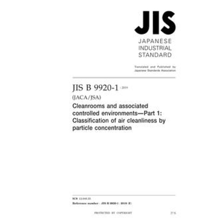 JIS B 9920-1:2019
