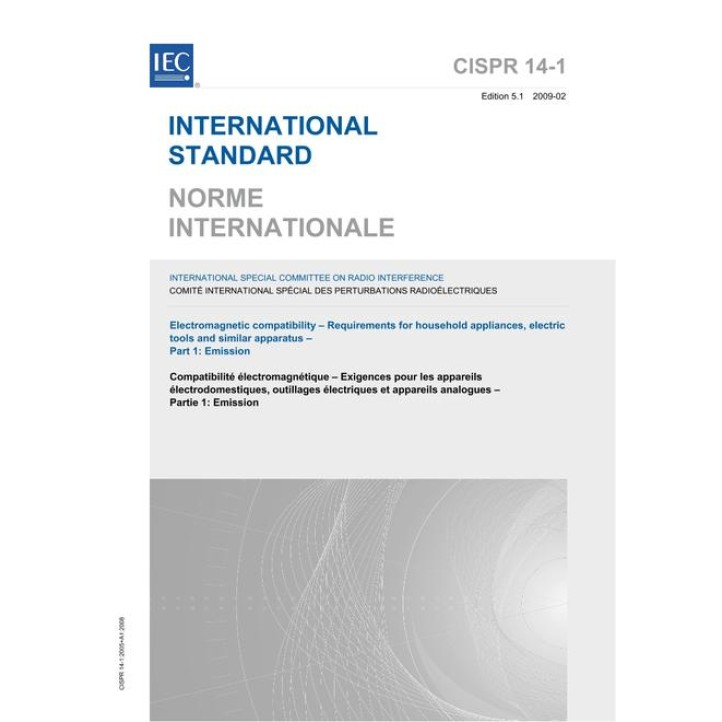 CISPR 14-1 Ed. 5.1 b:2009