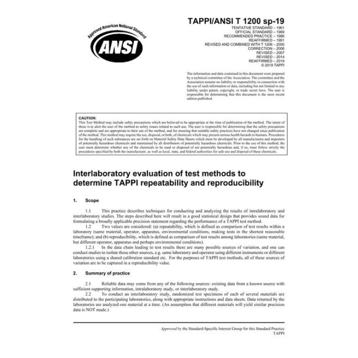 TAPPI T 1200 sp-19
