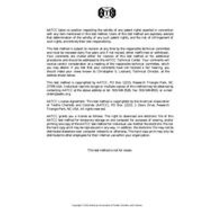 AATCC 102-2012