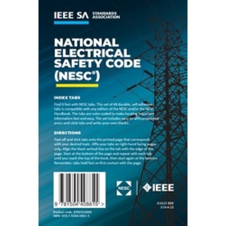 2017 NESC Code and Handbook Tabs