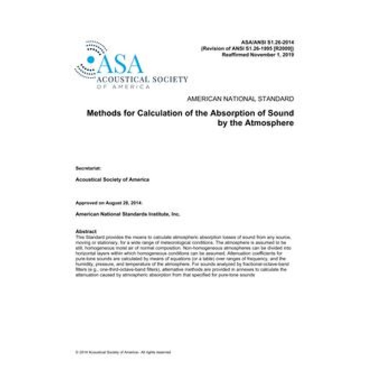 ASA S1.26-2014 (R2024)