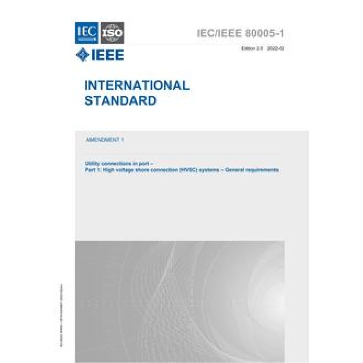 IEC /IEEE 80005-1 Amd. 1 Ed. 2.0 en:2022