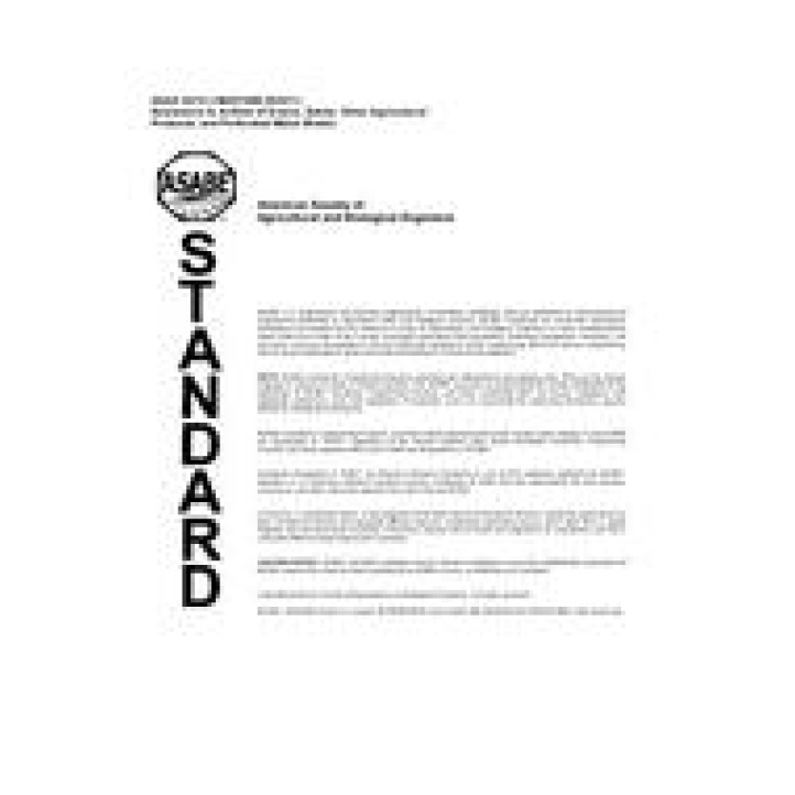 ASAE/ASABE D272.3 (R2021)