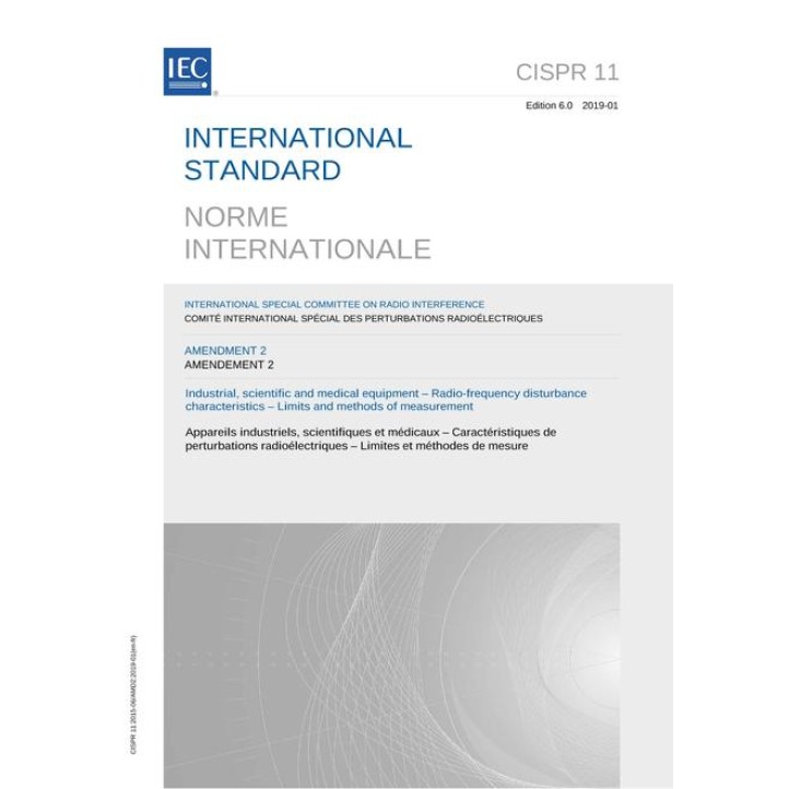 CISPR 11 Amd.2 Ed. 6.0 b:2019