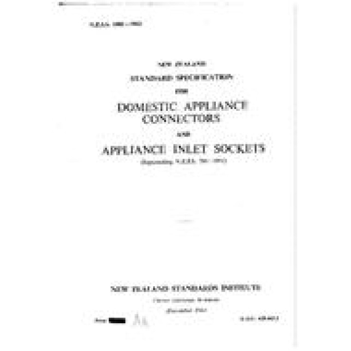 NZS 1801:1963