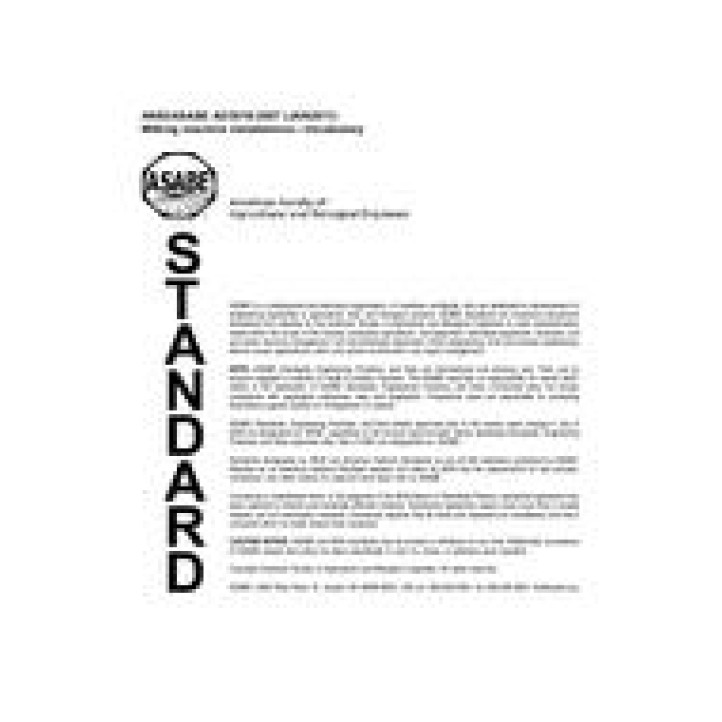 ASAE/ASABE AD3918:2007 (R2020)