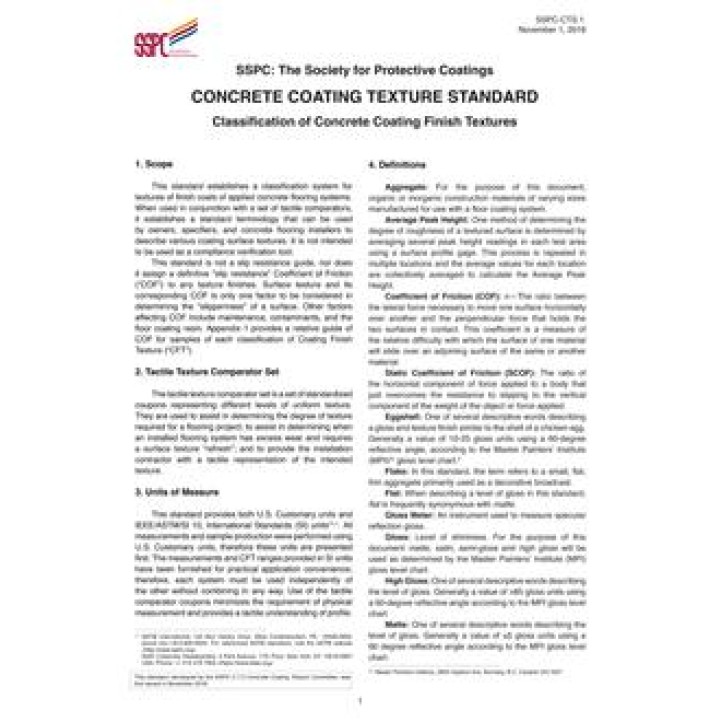SSPC CTS 1