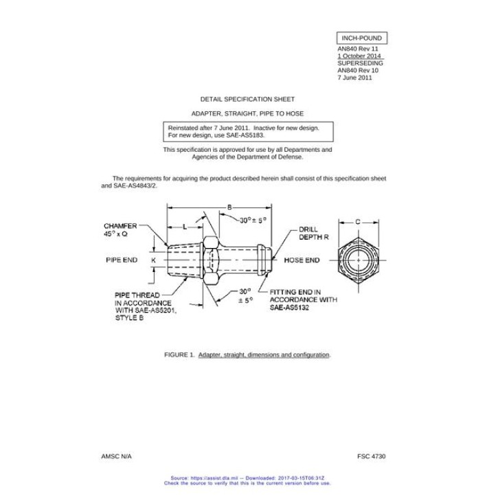 AN AN840 Revision 11 (all prev amd incorp.)