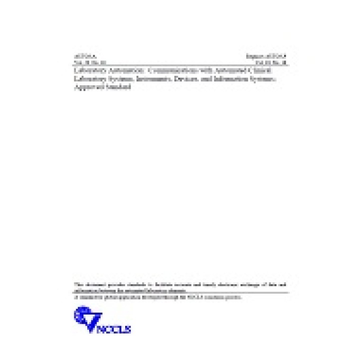 CLSI AUTO3A
