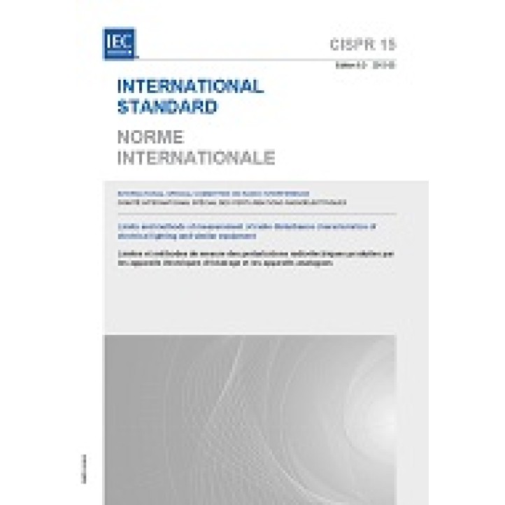CISPR 15 Ed. 8.0 b:2013