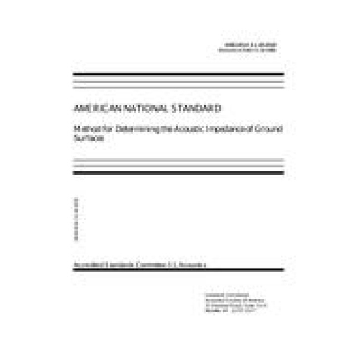 ASA S1.18-2010