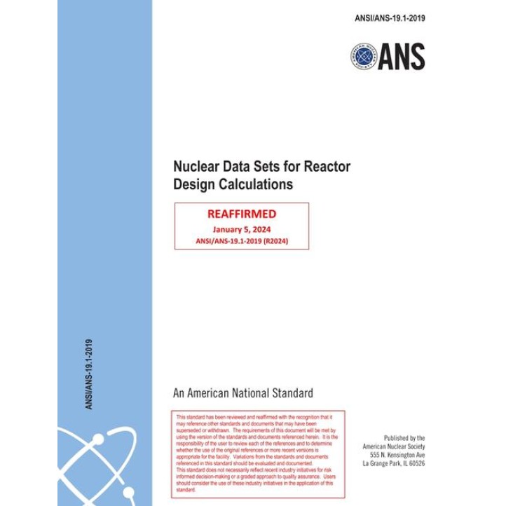 ANS 19.1-2019 (R2024)
