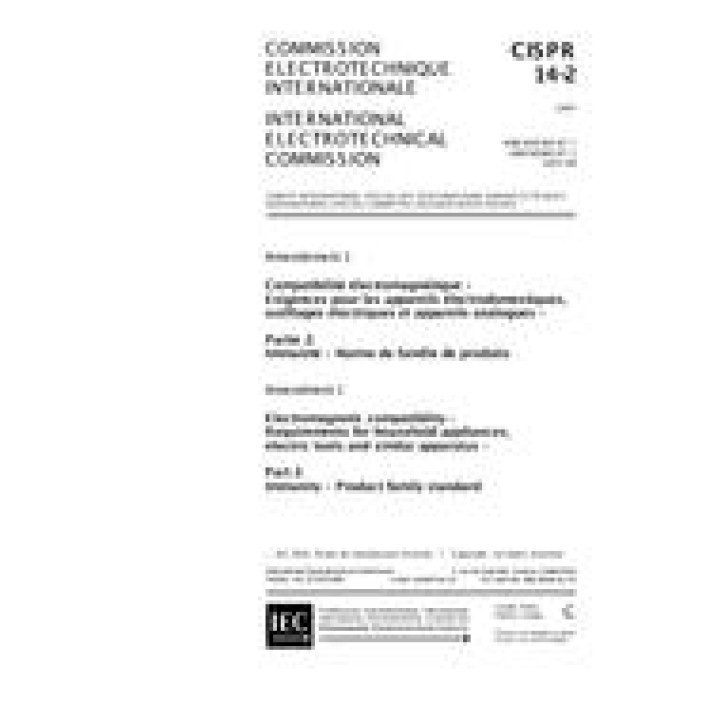 CISPR 14-2 Amd.1 Ed. 1.0 b:2001