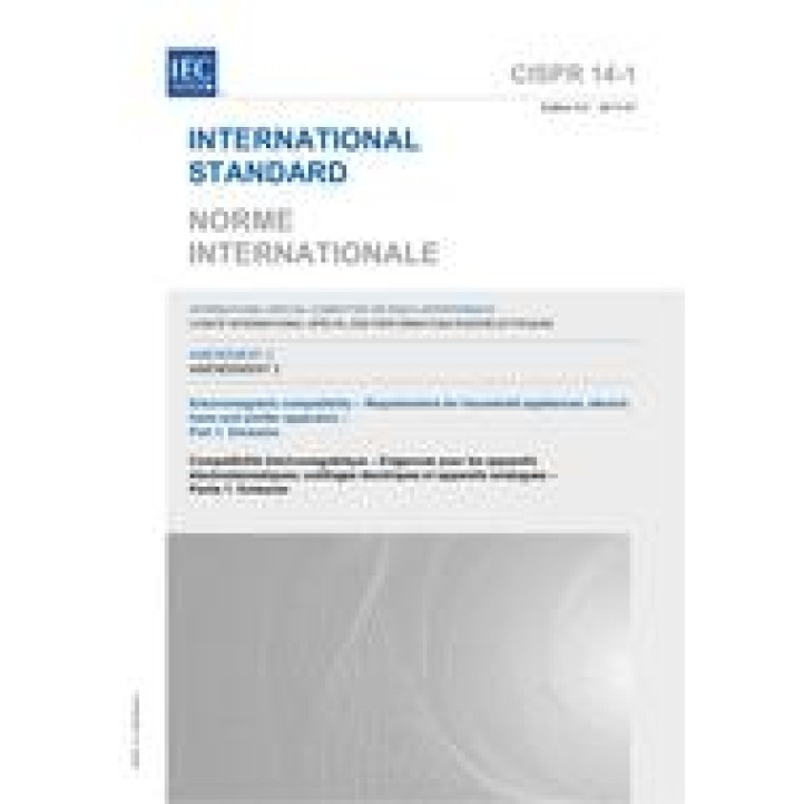 CISPR 14-1 Amd.2 Ed. 5.0 b:2011