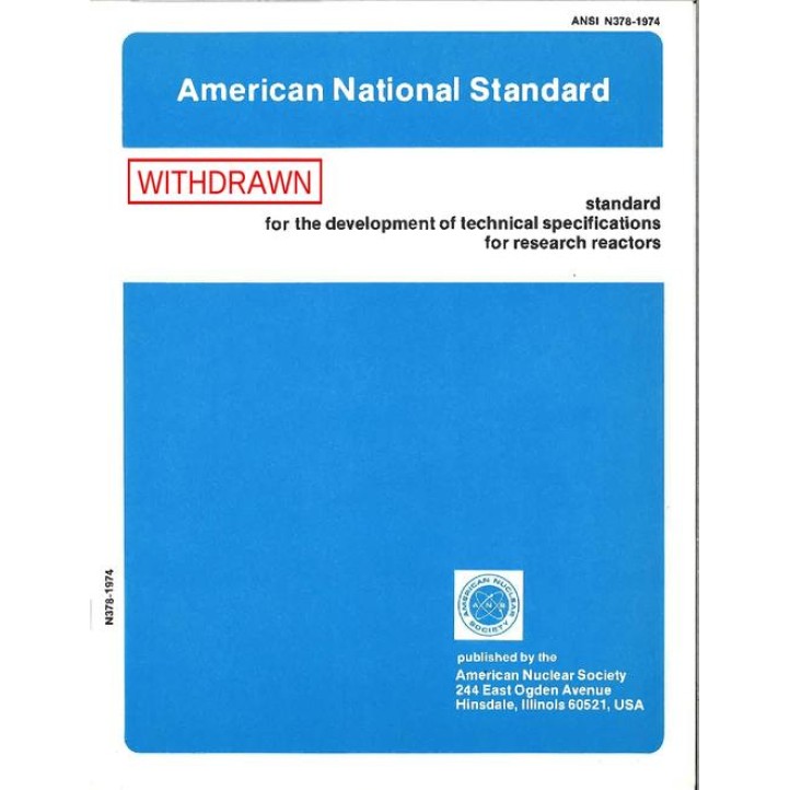 ANS 15.1-1974 (N378)