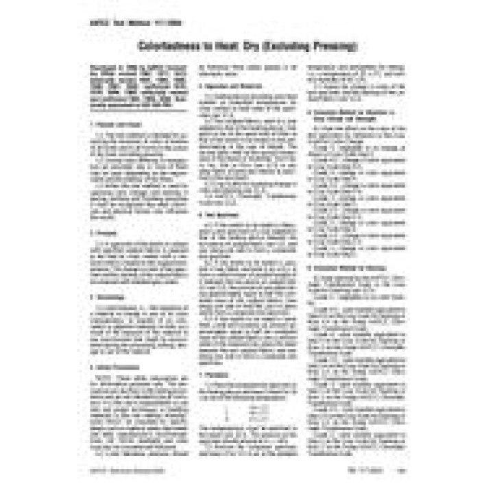AATCC 117-2004