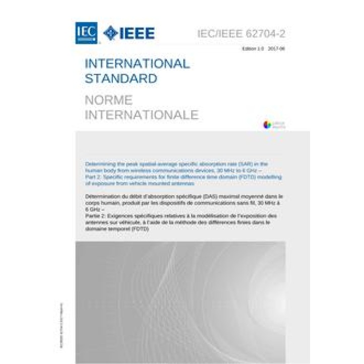 IEC /IEEE 62704-2 Ed. 1.0 b:2017