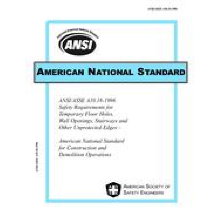 ASSP A10.18-1996