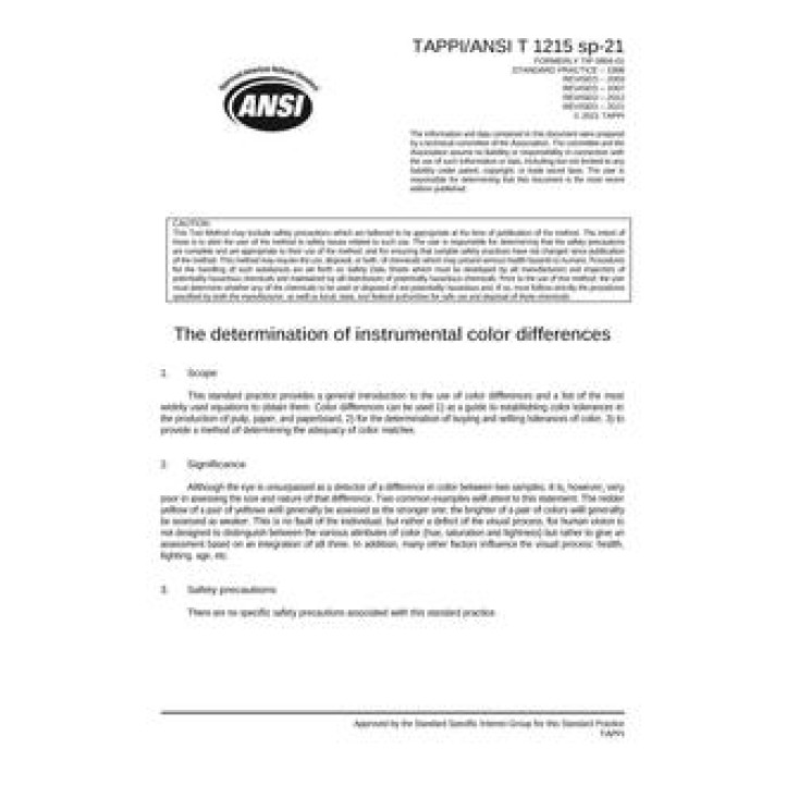 TAPPI T 1215 sp-21