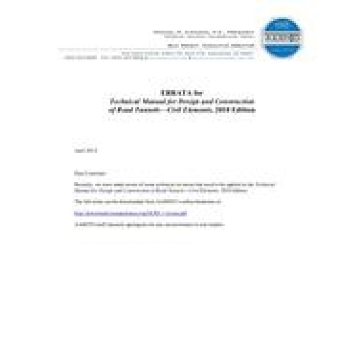 AASHTO DCRT-1 Errata